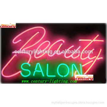 beauty salon neon sign